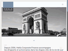 Tablet Screenshot of heklafinance.com